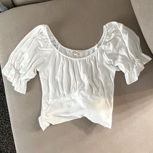 From Dry Goods. Worn once. Ties in back